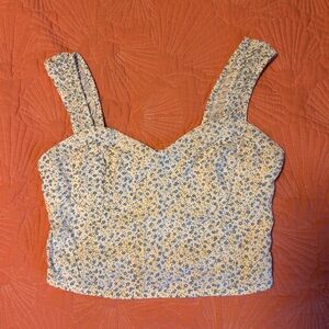 Floral Print Women's Top